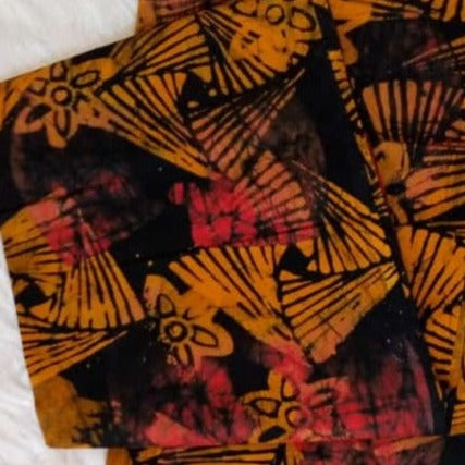 Black and Mustard Yellow Flowers