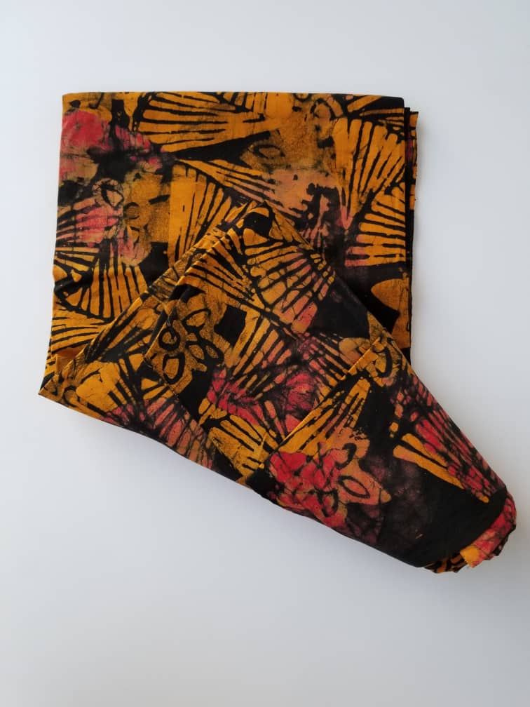 Black and Mustard Yellow Flowers