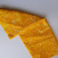 Yellow And White Dotted Batik Fabric