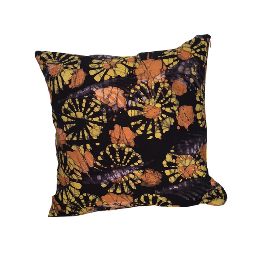 The orange flower cushion