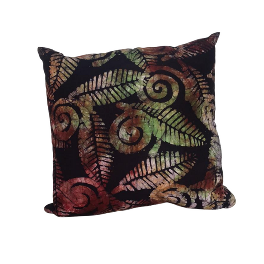 The green leaf cushion