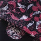 Black Squares with pink and white Prints