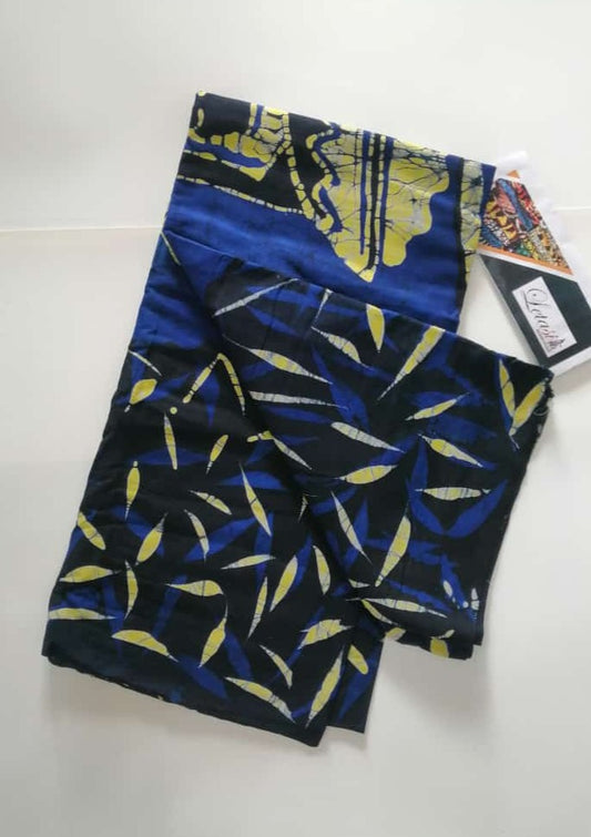 Blue with an African Lady