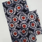 Black,white prints with red cherries