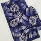 Blue and White printed flowers