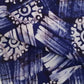 Blue and White printed flowers