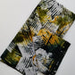 Green and Yellow Multicolored Batik fabric