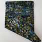 Green Flowers With Blue printed Batik Fabrics