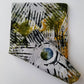 Green and Yellow Multicolored Batik fabric