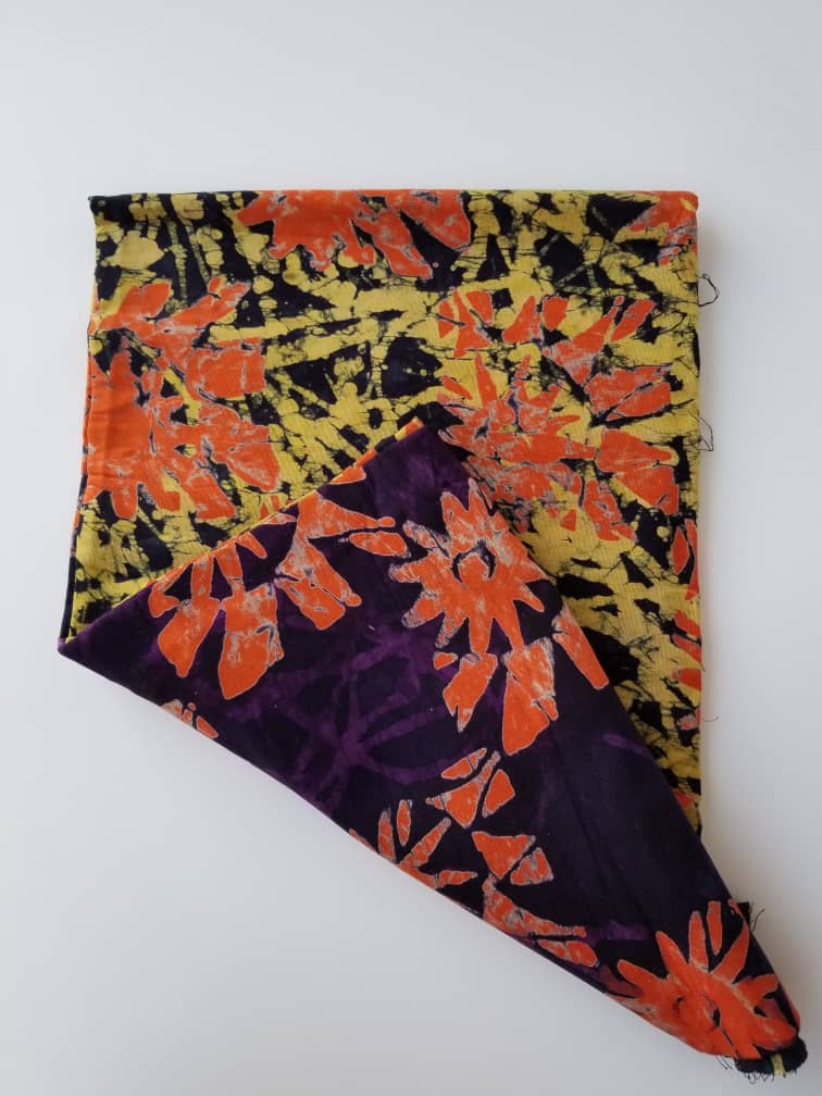 Multicolored Batik Fabric