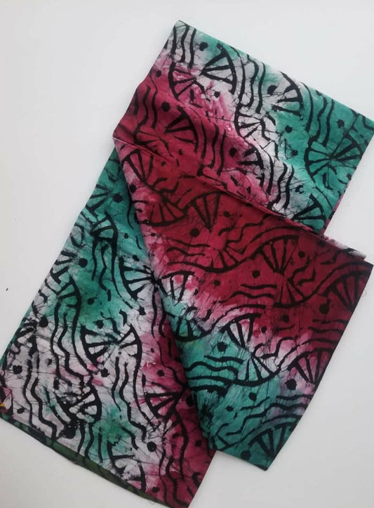 Multicolored Batik Fabric
