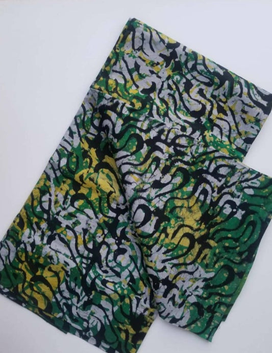 Multicolored Batik Fabric