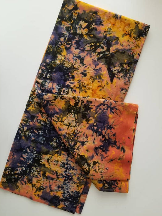 Multi Colored Batik Fabric