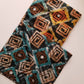 Squared Multi colored Batik Fabric